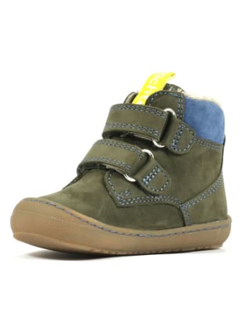 Richter Shoes Kozaki zimowe "Maxi" w kolorze khaki