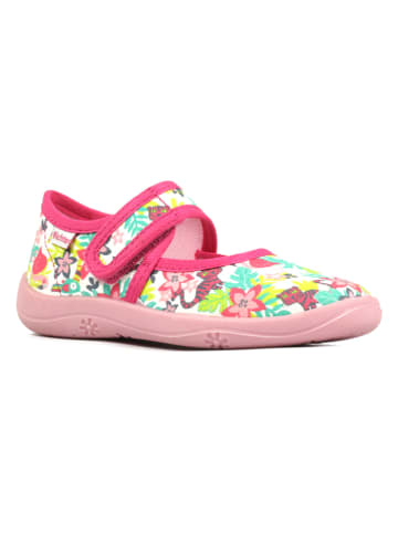 Richter Shoes Pantoffels "Mia" roze/lichtroze/wit