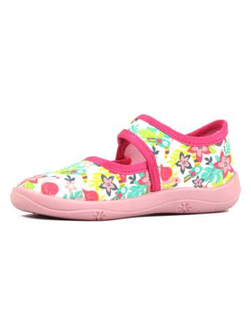Richter Shoes Pantoffels "Mia" roze/lichtroze/wit