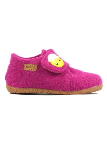 Richter Shoes Hausschuhe "Filzi" in Pink