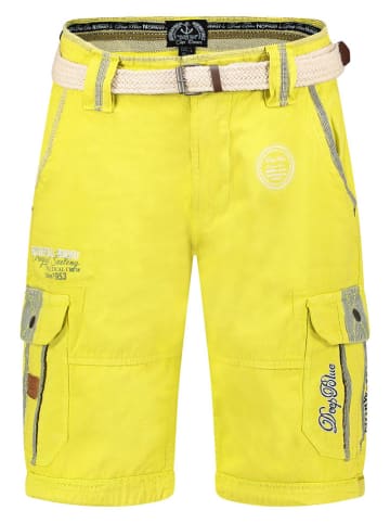 Geographical Norway Cargobermudas "Paillette" in Gelb