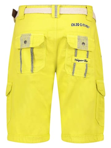 Geographical Norway Cargobermudas "Paillette" in Gelb
