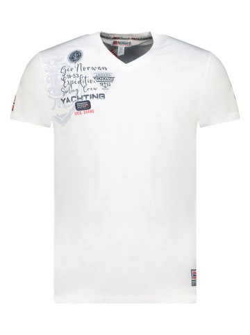 Geographical Norway Shirt "Jademora" in Weiß