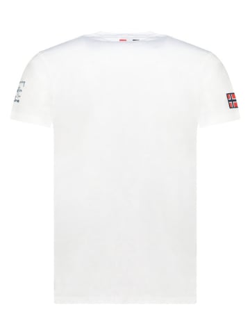 Geographical Norway Shirt "Jademora" in Weiß