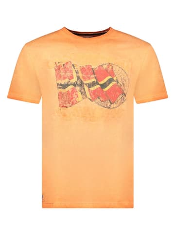 Geographical Norway Shirt "Japoral" in Orange