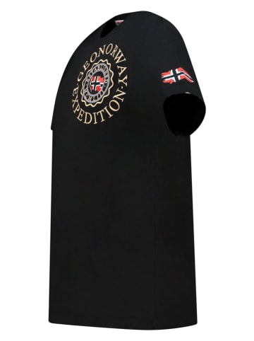 Geographical Norway Shirt "Jeganto" zwart