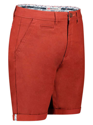Geographical Norway Bermudas "Pacome" in Rot