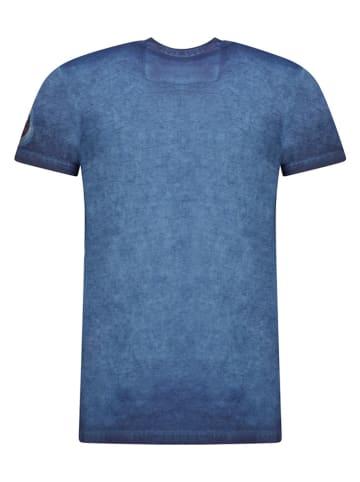 Geographical Norway Shirt "Jelegant" donkerblauw