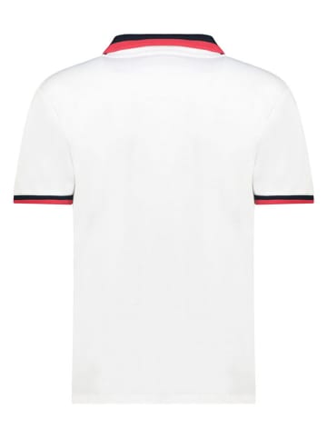 Geographical Norway Koszulka polo "Krug" w kolorze białym
