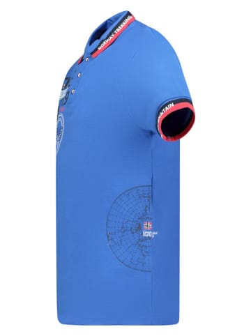 Geographical Norway Poloshirt "Krug" in Blau