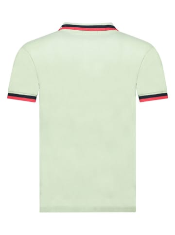 Geographical Norway Koszulka polo "Krug" w kolorze zielonym
