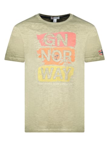 Geographical Norway Shirt "Jemilio" in Khaki