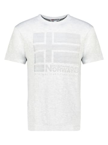 Geographical Norway Shirt "Jraye" in Grau