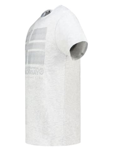 Geographical Norway Shirt "Jraye" in Grau