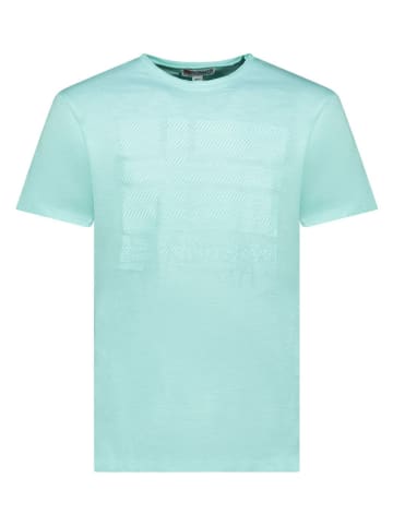 Geographical Norway Shirt "Jraye" in Türkis