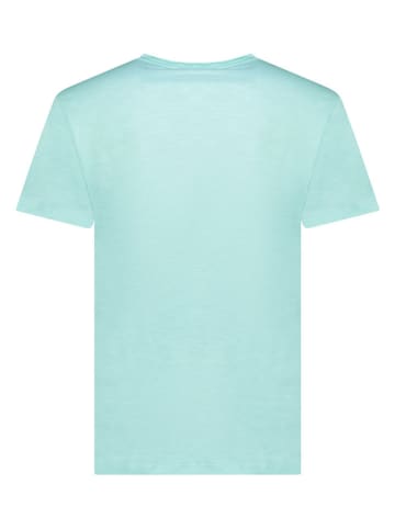 Geographical Norway Shirt "Jraye" in Türkis