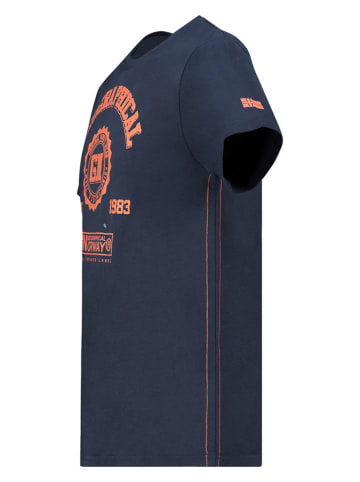 Geographical Norway Shirt "Jamilia" donkerblauw