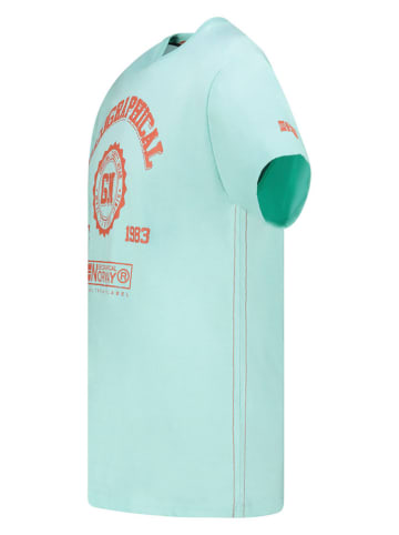 Geographical Norway Shirt "Jamilia" turquoise