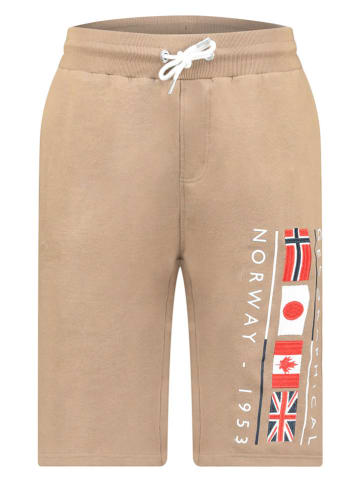 Geographical Norway Sweatbermudas "Paurant" in Beige