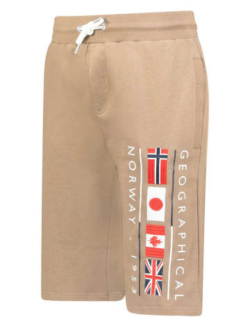 Geographical Norway Sweatbermudas "Paurant" in Beige
