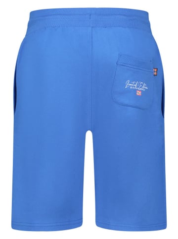 Geographical Norway Bermudy dresowe "Paurant" w kolorze niebieskim