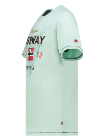 Geographical Norway Shirt "Juitre" turquoise