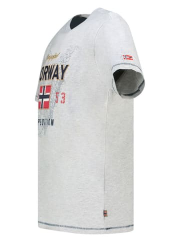 Geographical Norway Shirt "Juitre" in Grau
