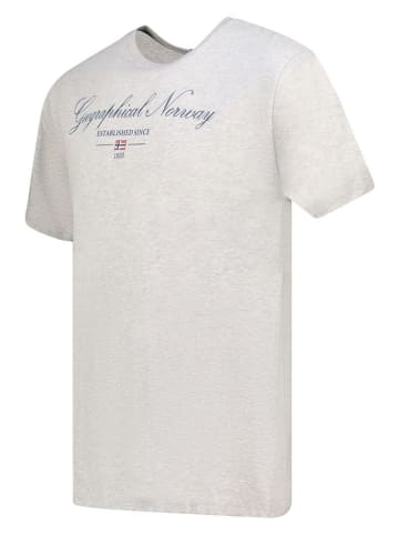Geographical Norway Shirt "Illumine" grijs