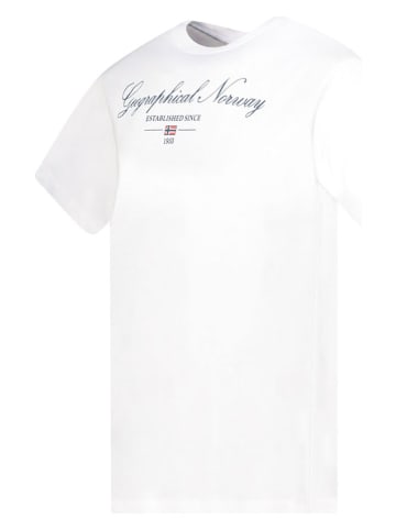 Geographical Norway Shirt "Illumine" in Weiß