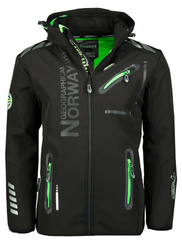 Geographical Norway Softshelljacke "Royaute" in Schwarz