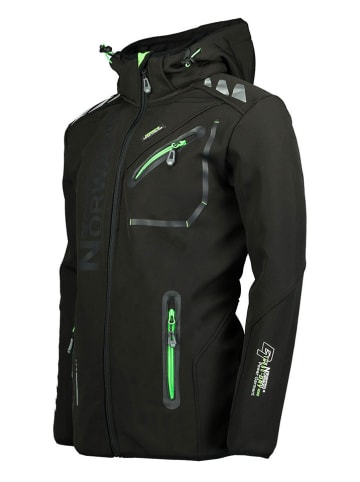 Geographical Norway Softshelljacke "Royaute" in Schwarz