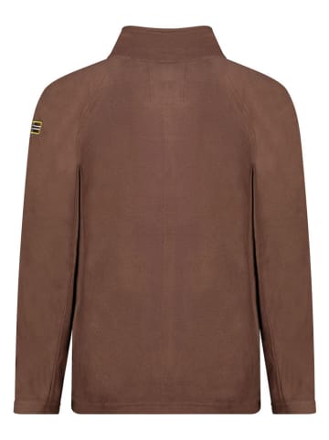 Geographical Norway Kurtka polarowa "Tugim" w kolorze brązowym