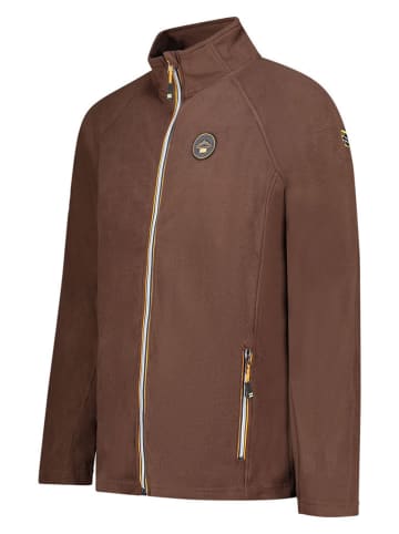 Geographical Norway Kurtka polarowa "Tugim" w kolorze brązowym
