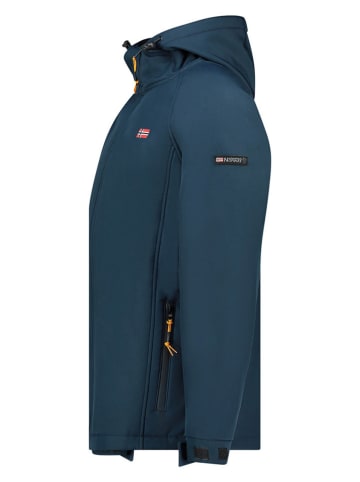 Geographical Norway Kurtka softshellowa "Tamigoglor" w kolorze granatowym