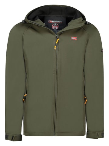 Geographical Norway Kurtka softshellowa "Tamigoglor" w kolorze khaki