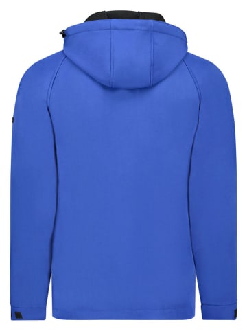 Geographical Norway Kurtka softshellowa "Tamigoglor" w kolorze niebieskim