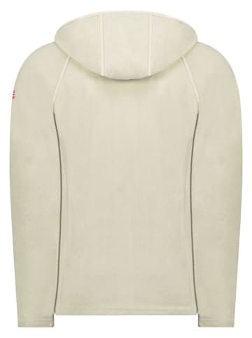 Geographical Norway Kurtka polarowa "Tugood" w kolorze szarozielonym