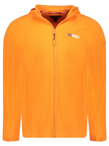 Geographical Norway Kurtka polarowa "Tugood" w kolorze pomarańczowym