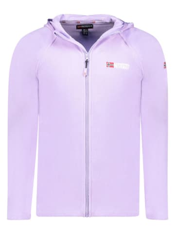 Geographical Norway Kurtka polarowa "Tugood" w kolorze fioletowym