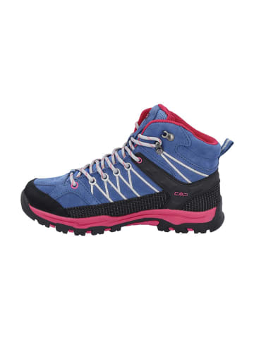 CMP Leren trekkingboots "Rigel" blauw/roze