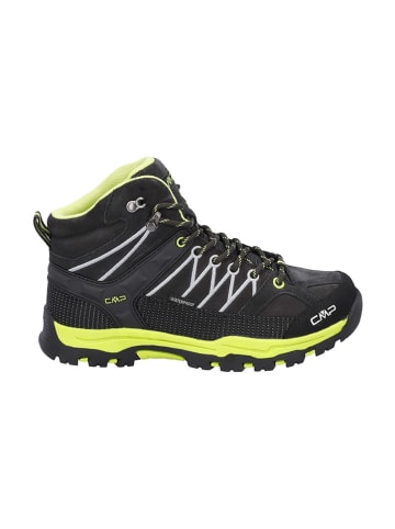 CMP Leder-Trekkingboots "Rigel" in Schwarz/ Gelb