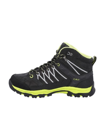 CMP Leren trekkingboots "Rigel" zwart/geel