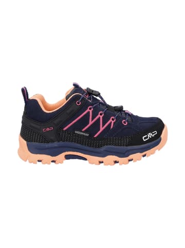 CMP Leder-Trekkingschuhe "Rigel" in Schwarz/ Pink/ Orange