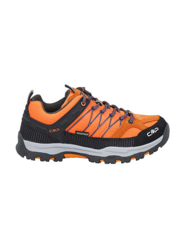 CMP Skórzane buty trekkingowe "Rigel" w kolorze pomarańczowym
