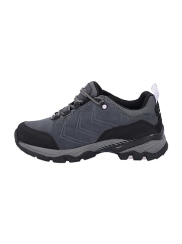CMP Skórzane buty trekkingowe "Melnick" w kolorze szaro-czarnym