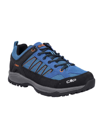 CMP Leder-Wanderschuhe "Sun" in Blau/ Schwarz