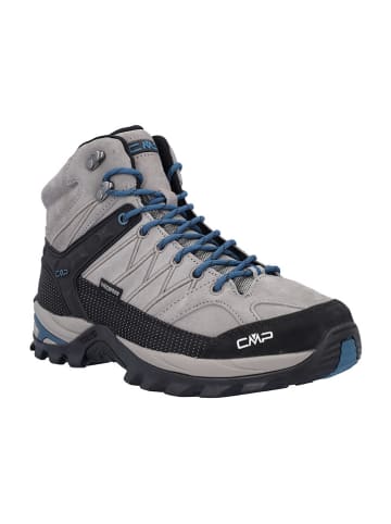 CMP Leder-Trekkingboots "Rigel" in Grau/ Schwarz