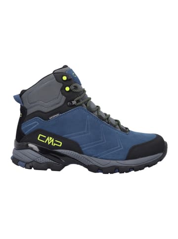 CMP Leder-Trekkingboots "Melnick" in Dunkelblau/ Grau