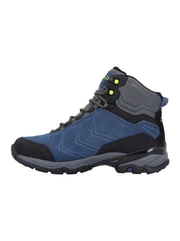 CMP Leder-Trekkingboots "Melnick" in Dunkelblau/ Grau