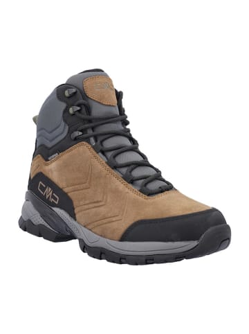 CMP Leder-Trekkingboots "Melnick" in Hellbraun/ Grau